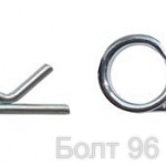 Шплинт игольчатый DIN 11024 form D - Интернет-магазин крепежных изделий "Болт96", Екатеринбург
